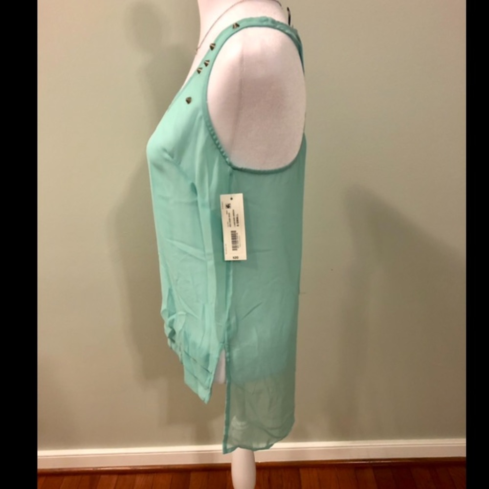 NWT - Studded dress up tank top - Picture 5 of 6